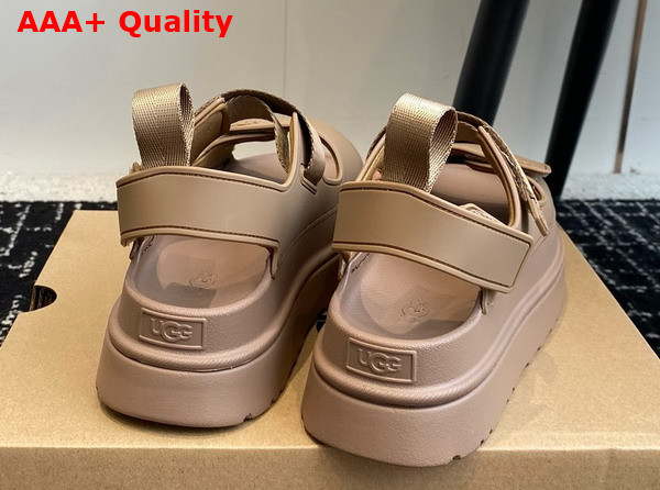 UGG Goldenglow Sandal in Bison Brown Tpu Rubber Replica