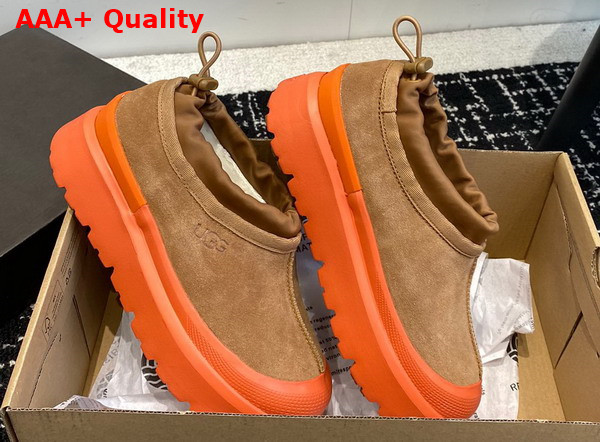 UGG Tasman Weather Hybrid in Chestnut and Orange Replica