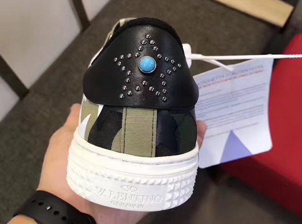 Valentino Camustars Sneaker in Green Camustars Nylon For Sale