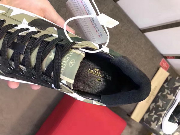 Valentino Camustars Sneaker in Green Camustars Nylon For Sale