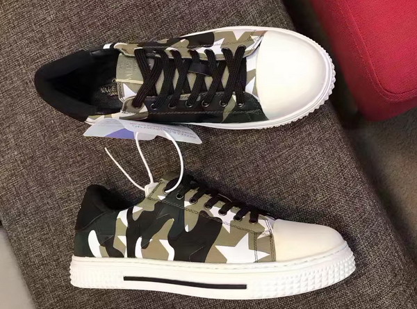 Valentino Camustars Sneaker in Green Camustars Nylon For Sale