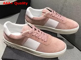 Valentino Garavani Flycrew Sneaker in Pink Suede Replica