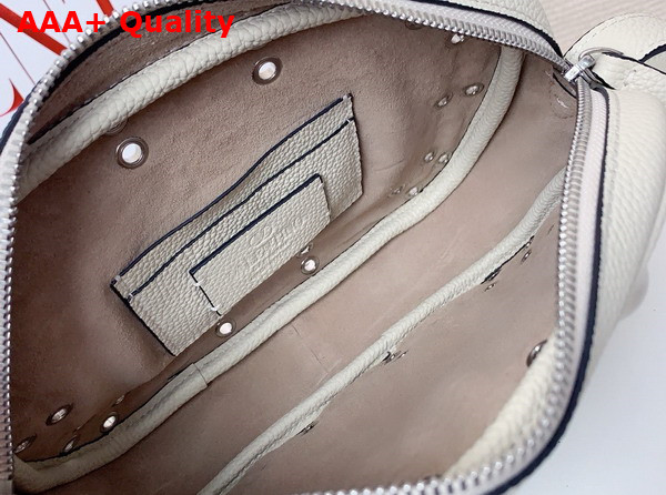 Valentino Garavani Nellcote Crossbody Bag in Light Ivory Grainy Calfskin Replica