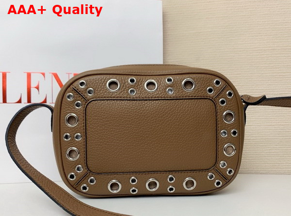 Valentino Garavani Nellcote Crossbody Bag in Tan Grainy Calfskin Replica