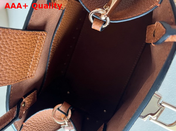 Valentino Garavani Rockstud Small Handbag in Almond Grainy Calfskin Replica