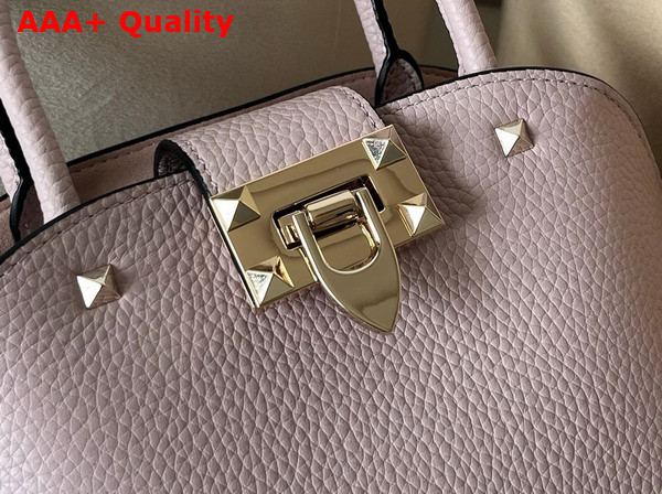 Valentino Garavani Rockstud Small Handbag in Poudre Grainy Calfskin Replica