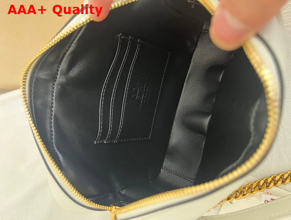 Valentino Garavani Viva Superstar Nappa Leather Crossbody Bag Butter and Black Replica