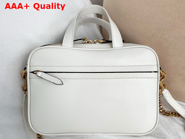 Valentino Garavani Viva Superstar Nappa Leather Handbag Butter and Black Replica